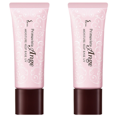 SOFINA 蘇菲娜 漾緁 Primavista Ange 水潤瓷效妝前隔離乳 進化版 MOISTURE KEEP BASE UV, 粉色, 2條