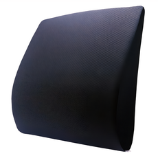 Prodigy 波特鉅 4D空氣纖維舒腰枕, 黑色, 1個