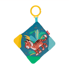 Nuby 啾啾沙沙安撫巾, 老虎, 1條