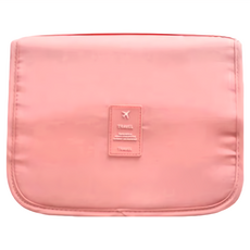 葉子小舖 旅行收納袋 洗漱包 24 x 9.5 x 18.5cm 粉色