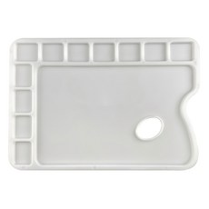 AP. 普思 方形水彩塑料調色盤, 1個