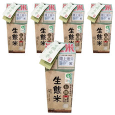 陳協和 有機生態白米 池上米 CNS一等, 1.5kg, 5包