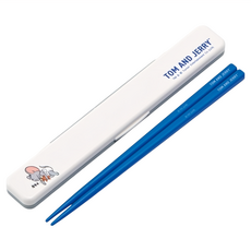 Skater 塑膠筷子 18cm, Tom And Jerry, 筷子 + 盒子, 1個