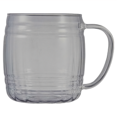 HARIO 好璃奧 酒桶型啤酒玻璃杯 HGB-620-M, 1個