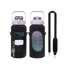 2000ml 水壺杯套 潛水布材料, 1個, 1個