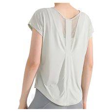 bebehome 微孔透氣涼感科技運動罩衫 - 豆綠色, 86%尼龍, S