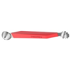 PEDRINI Gadget 2in1去蒂水果挖球器, 紅色, 1支
