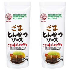 Bull-Dog 芝麻豬排用醬, 300g, 2瓶