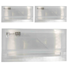 KEYWAY 聯府 A5抽屜式整理箱 4L, 透明色, 3個