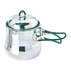 STAINLESS STEEL KETTLE 露營用不銹鋼鍋 900ml, 1個, Silver