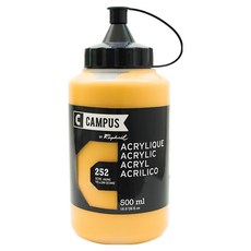 CAMPUS 康普思 壓克力顏料 N131761 252 土黃色, 500ml, 1色