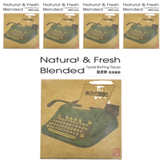 台灣 COSMOS 紙匠 復古小物吸油面紙 打字機, 100張, 5包