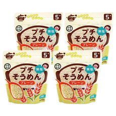 和寓良品 寶寶原味細麵 5個月以上適用 日本產, 100g, 4包