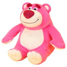 KHTOY 坐姿熊抱哥 9吋 可愛卡通造型 柔軟絨毛玩偶, 1入