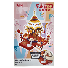 JAKi 佳奇 手搖木馬 Fun Time 玩趣時光 8+, 多色, 1盒