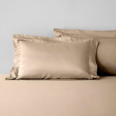 HOLA 和樂家居 PALETTE300織素色天絲歐式枕套2個 0.57kg