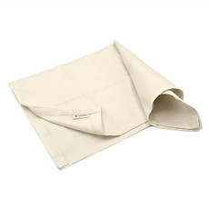 Babee Greens 有機棉舒適嬰兒手帕 12件套裝 美國製造, 20 x 12cm, 原色