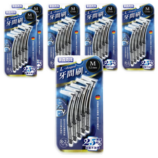 奈森克林 L型牙間刷 M尺寸, 有效除去牙垢牙菌斑, 1.2mm, 10支, 6組