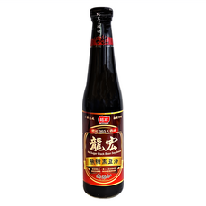 龍宏 無糖黑豆油 台灣產 全素, 420ml, 1瓶