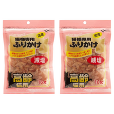 藤澤 貓咪撒片 高齡貓 16g 日本產, 減塩, 2包