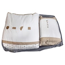 KU.KU Duckbill 酷咕鴨 KUKU PLUS 極簡幾何寢具六件組 床墊120 x 60 x 29 cm 枕套100 x 125 cm 枕心38 x 25 cm