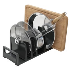 妃妃嚴選 碗盤收納架, 1個, 黑色