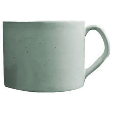 maebata CON 馬克杯 300ml 9 x 7cm, 綠色, 1個