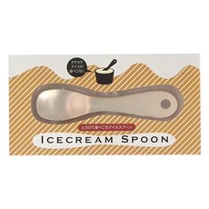 鋁製冰淇淋匙, 金色, 1支