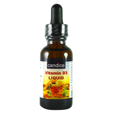 Candice 康迪斯 維生素D3滴液, 每滴含有400IU 30ml, 幫助鈣質吸收，支持神經系統，適合全家人使用, 1瓶