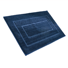 葉子小舖 吸水絨毛地墊 毛絨地墊, 50 x 80cm, 湛藍