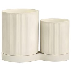 Yoon Ceramic Chagok 餐具及烹飪工具收納筒組 - 象牙白, 1組