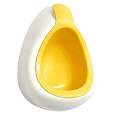 aguard 二合一兒童學習馬桶/尿桶, 13個月以上, 壁掛/落地兩用, 黃色