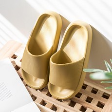 ABLE FACTORY 厚底室內拖鞋, 橄欖色, 280mm, 1雙