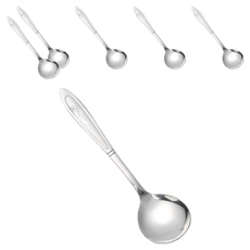 百貨King 幸運草大圓匙 (湯匙/西餐匙) 18.3 x 4.7cm, 單一顏色, 6個