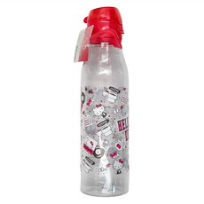 Hello Kitty 凱蒂貓 手提輕便水壺 700ml, 1個, 紅