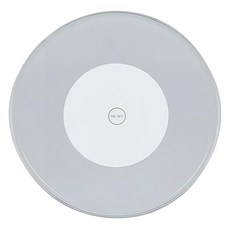 壓克力發光杯墊 LED時尚炫彩 全身防水設計, 透明色, 1個