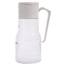 HOLA 和樂家居 自動開啟玻璃可拆蓋油壺 014360802 白色 10.9 x 8 x 18.3cm 360g, 500ml, 1個