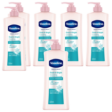 Vaseline 凡士林 涼感水潤透亮潤膚露, 320ml, 6瓶