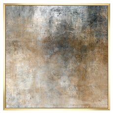 BOLUO GALLERY 菠蘿選畫所 抽象畫 秋收II掛畫 APAP4481G, 金色