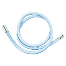 AQUADUO PVC 淋浴水管 1.5M 360度旋轉防扭結 防止漏水設計, 天藍色