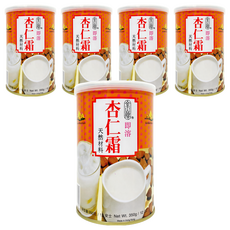 金山牌 即溶杏仁霜 350g 香港製造 天然材料 杏仁茶, 5罐