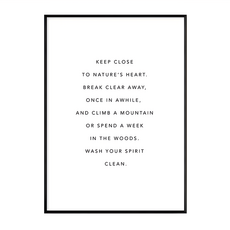 Boluo 波蘿選畫所 初心 木色 PS環保樹脂框+油畫布+松木內框, 70 x 50cm