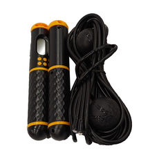 無繩負重跳繩, 黑黃, 1組, 繩長 280cm