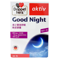 Doppel herz 德之寶 夜舒眠, 80顆, 1盒
