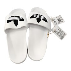 adidas 愛迪達 男款 ADILETTE LITE 拖鞋 FU8297, 白色, 28.5cm