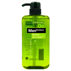 MENTHOLATUM 曼秀雷敦 男士頭皮去味洗髮精，無添加矽靈，含Isopropyl Methylpheno成分，淡淡檸檬草香, 550ml, 1瓶
