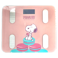 PEANUTS 史努比 藍芽體重機 26 x 30 x 1.7cm, SP-BT12P, 粉色, 1個