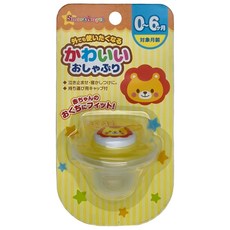 西松屋 卡通安撫奶嘴, YF-91704, 0~6個月, 1個