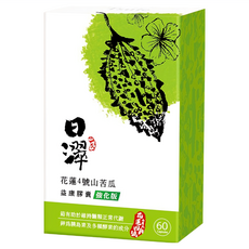 Tsuie 日濢 花蓮4號山苦瓜益康膠囊 強化版, 60顆, 600mg, 1盒