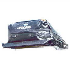 Lifecode 生活密碼 遊俠頂級防水車頂包, 430L, 500S50S夾網布, 90 x 120 x 26cm, 黑色, 1個